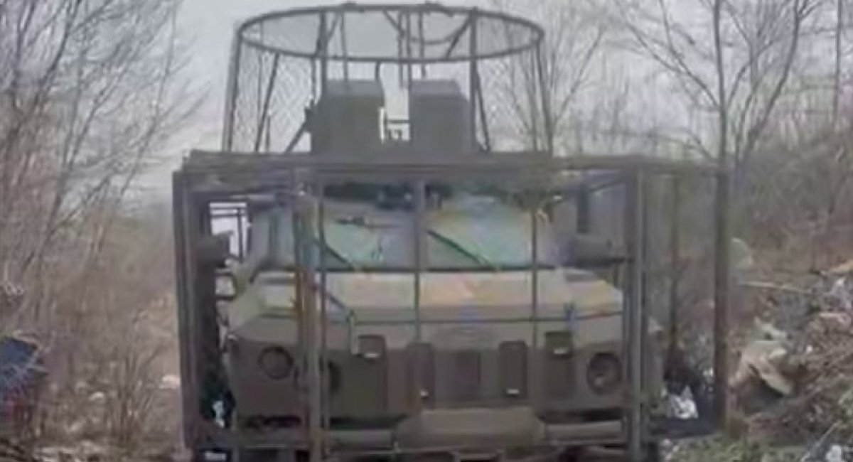 Cope Cage 从 FPV 无人机中拯救了 Novator 车辆和机组人员