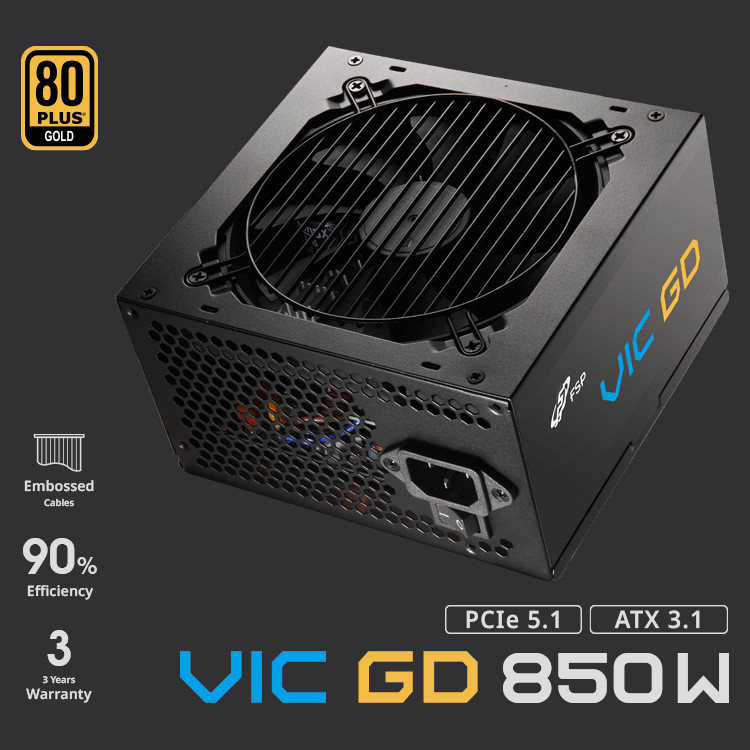 全汉推出VIC GD系列电源：3年质保金牌非模组ATX