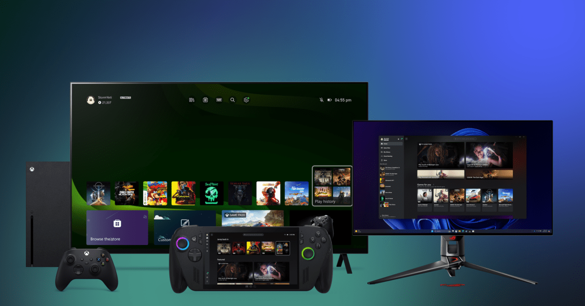 Xbox 云游戏很快将在 Xbox、PC 和 Windows 掌机上跟随您
