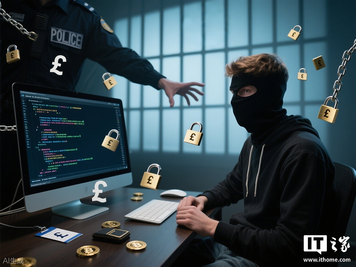 英21岁大学生开发钓鱼工具获刑7年 涉案超1亿英镑