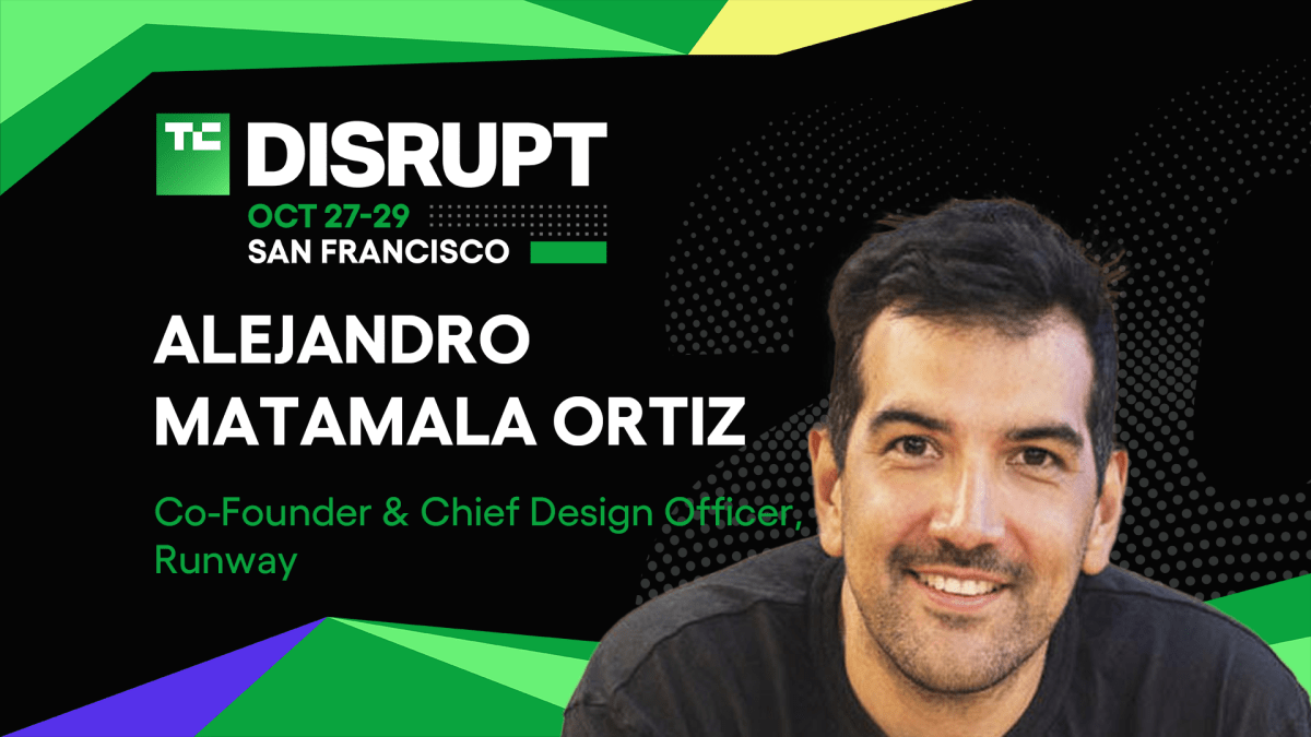 AI 与设计相遇的地方：Runway 联合创始人 Alejandro Matamala Ortiz 在 TechCrunch Disrupt 2025 上登上 AI 舞台