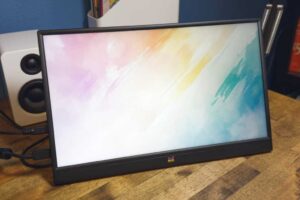 优派 VA1655 显示器评测：USB-C 电源成为预算便携式