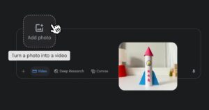Google Gemini 现在可以将照片变成视频