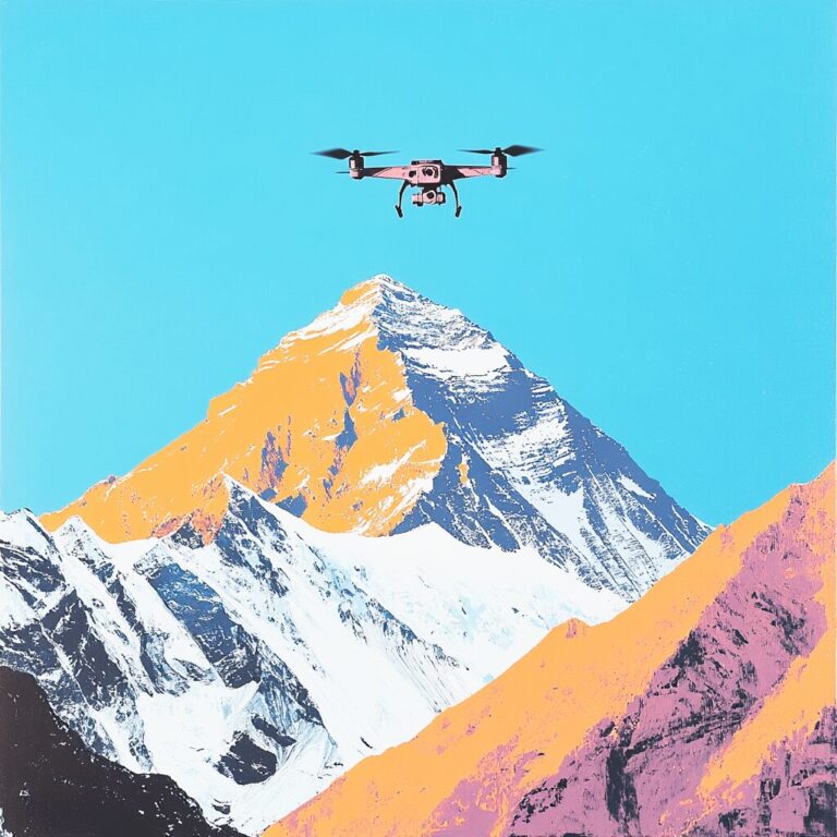 无人机运载 180 吨钢材和混凝土上山