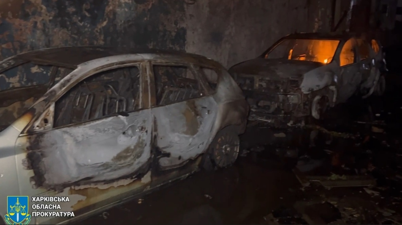 俄罗斯人用无人机袭击哈尔科夫：起火，人受伤 – 视频