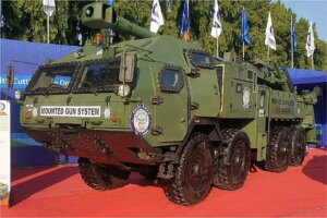 印度测试Bharat Forge MGS 155mm卡车榴弹炮，该榴弹炮可以在85秒击并重新定位以进行快速部署