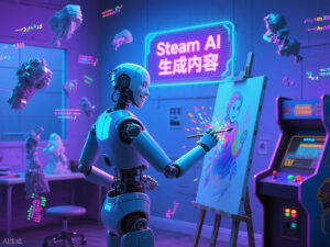 生成式AI助力游戏开发 Steam上架作品激增8倍