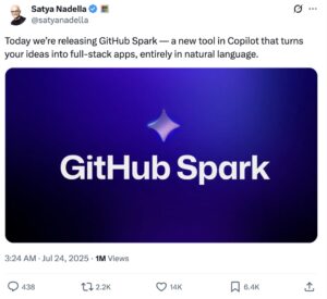 GitHub AI IDE公测：自然语言编写App，全栈应用1分钟生成