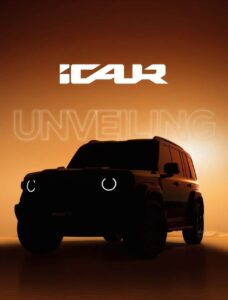 奇瑞 iCAR 新车 V27 下月首秀 更名“iCAUR”进军海外