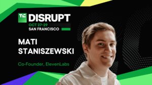 在 TechCrunch Disrupt 2025 大会上与 Mati Staniszewski 一起探索语音 AI 的未来