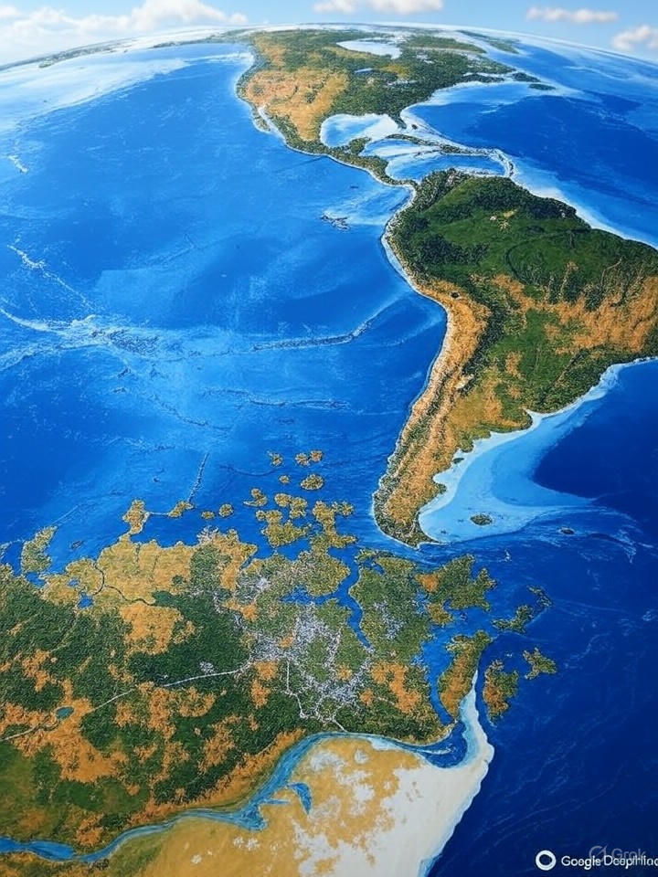 Google DeepMind 的 AlphaEarth AI 彻底改变了实时地球测绘