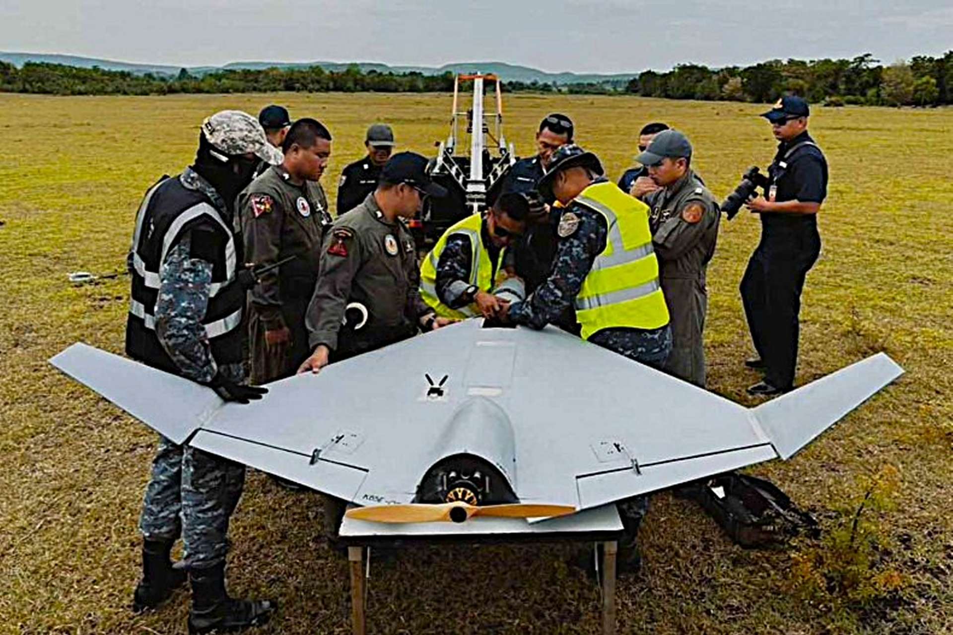 泰国皇家空军神风敢死队无人机通过测试，标志着本地精确打击取得突破