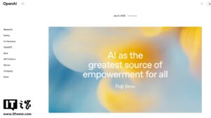 OpenAI 应用部门迎新帅，前 Facebook 负责人 Fidji Simo 担任掌门