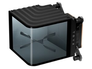 TRYX WB处理器分体水冷头发布，配OLED曲屏与VRM风扇