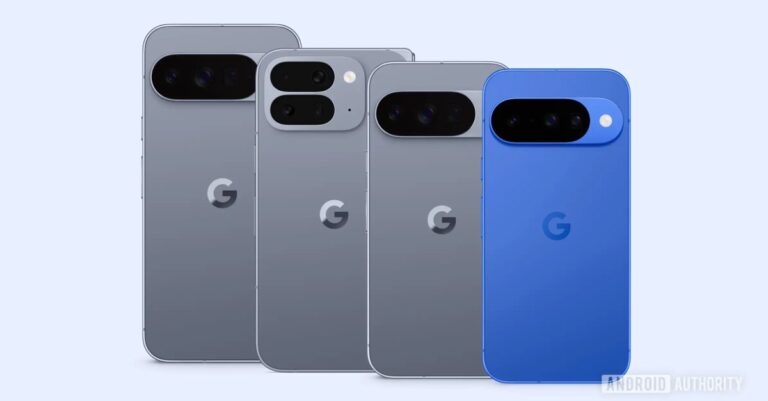 谷歌泄露了其完整的 Pixel 10 系列