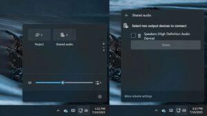 微软 Win11 推出“共享音频”功能：多设备同步输出音频