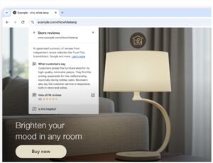 谷歌Chrome推出AI商店摘要 助力美国购物者