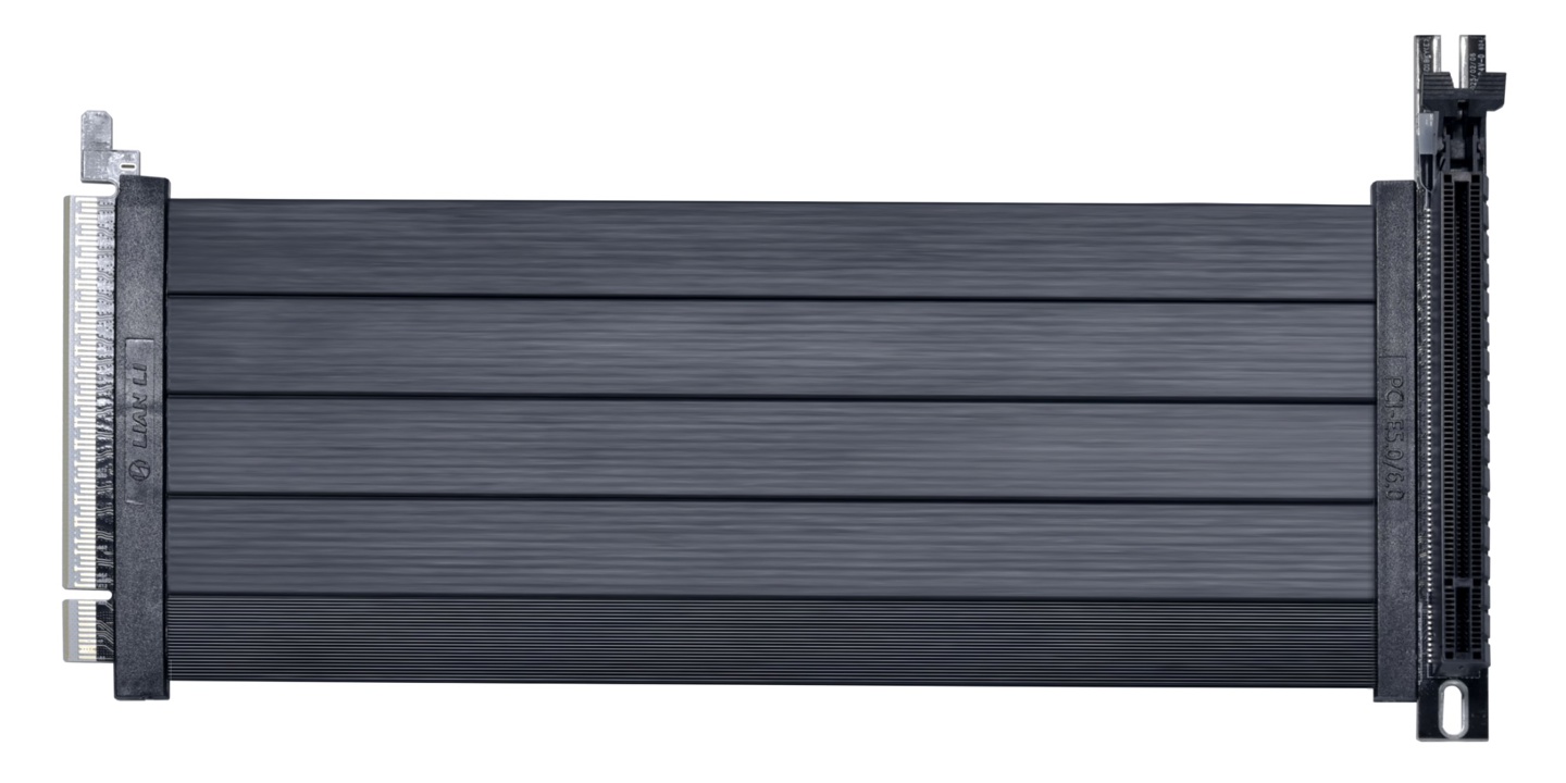 联力 PCIe 5.0 延长线插槽透露 PCIe 6.0 信息
