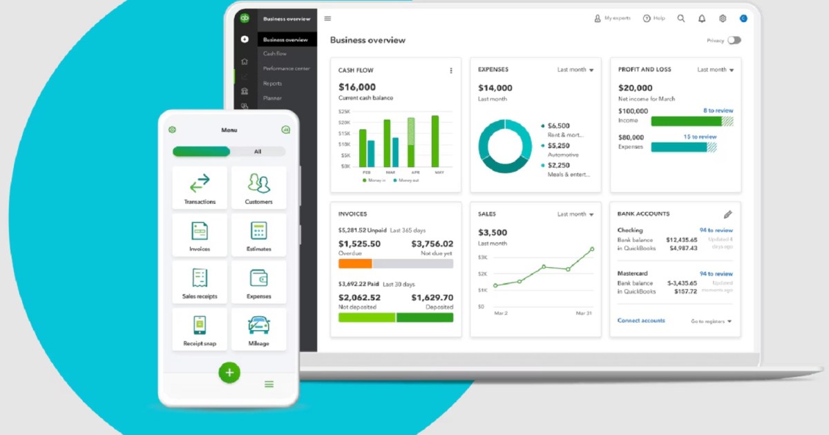 使用 Intuit QuickBooks Online 发展您的小型企业 — 所有计划可享受 90% 的折扣