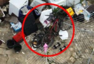 警方使用无人机追踪被盗自行车后男子被捕
