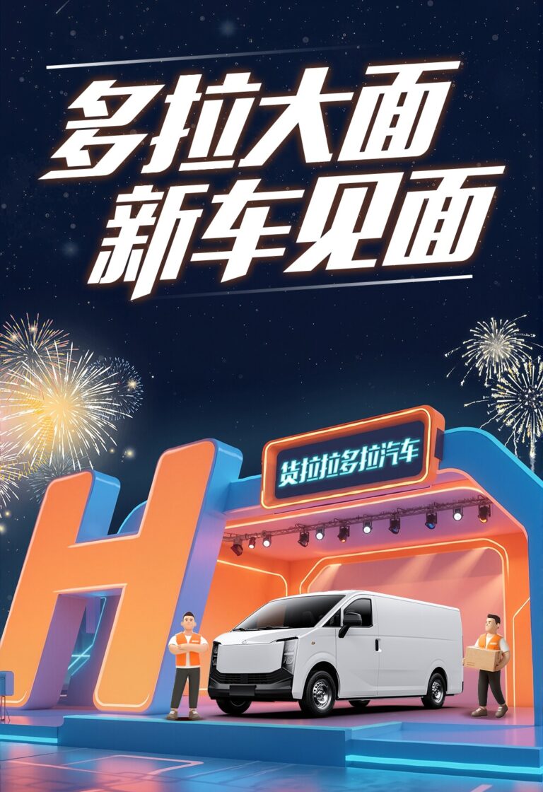 货拉拉首款货车“多拉大面”上市：长安定制，售价7.68万起