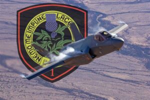 比利时空军第1中队首飞F-35A隐形战机