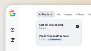 Google AI Mode 正在从 Gemini 那里获得更大的 AI 大脑