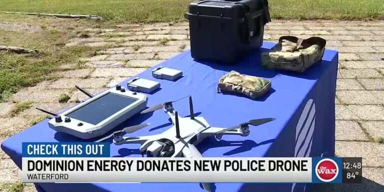 Dominion Energy 向沃特福德警方捐赠新无人机
