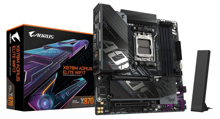 技嘉发布首款M-ATX X870主板 售价1779元起