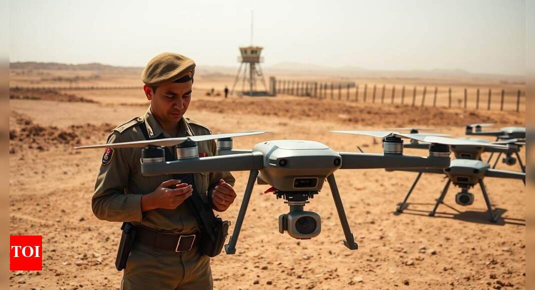 Sindoor 行动的后果：BSF 在巴基斯坦边境升起无人机盾牌;第一个无人机中队成立以应对威胁