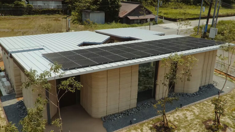 环保型 3D 打印房屋使用土壤，而不是水泥——建筑仍然获得最高的抗震评级