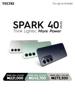 Tecno 推出 Spark 40 系列：超薄、超强，专为长期使用而设计
