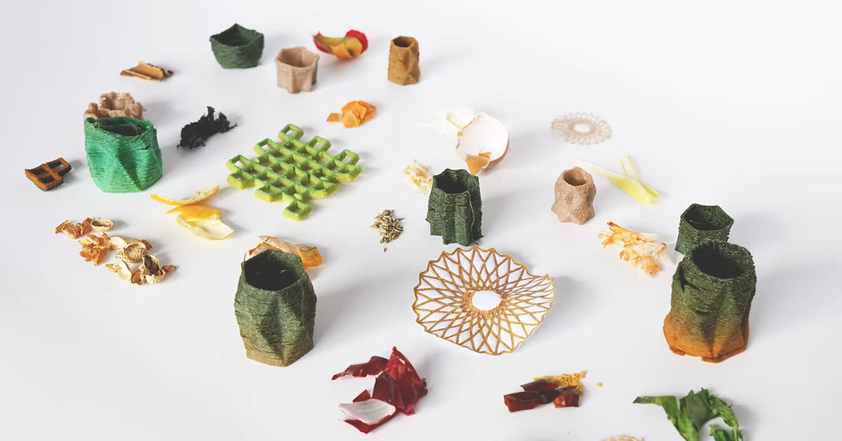 AI 驱动的 3D 打印机将厨房残渣转化为功能性物品