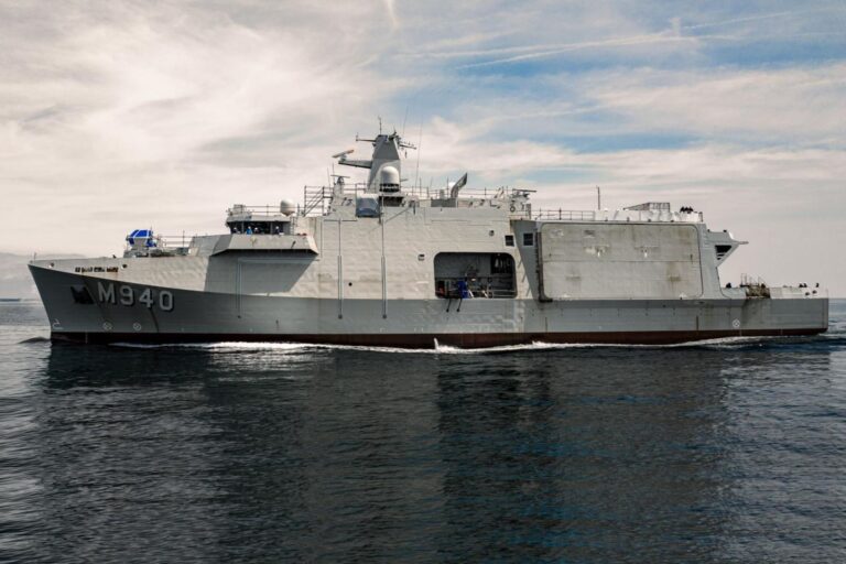 比利时海军M940 Oostende 2025年10月交付 强化水雷对抗能力