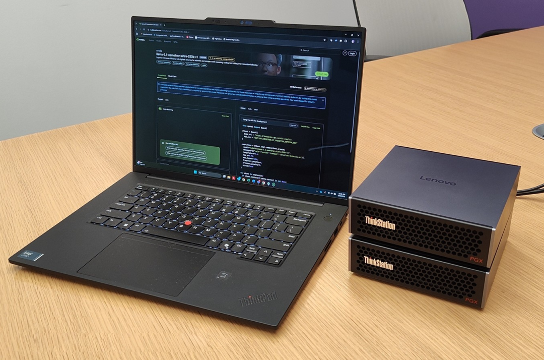 联想 ThinkStation PGX 上市：2000 亿参数模型本地运行