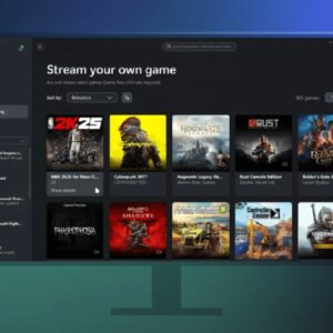 Xbox PC 应用程序通过云游戏为内部人员添加“流式传输您自己的游戏”