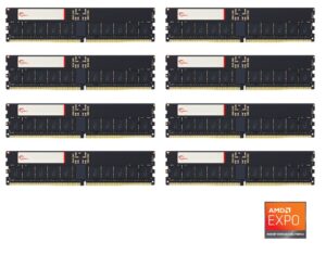 芝奇发布16层PCB T5 Neo DDR5-6400 512GB超频内存套装
