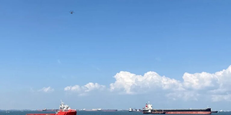 无人机过去用于“首先”运送船用燃料