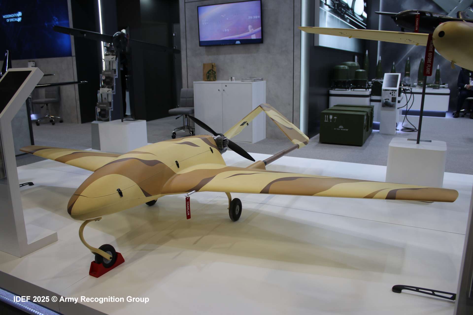 乌克兰新款Chaklun-B 2.0无人机亮相IDEF 2025 展会