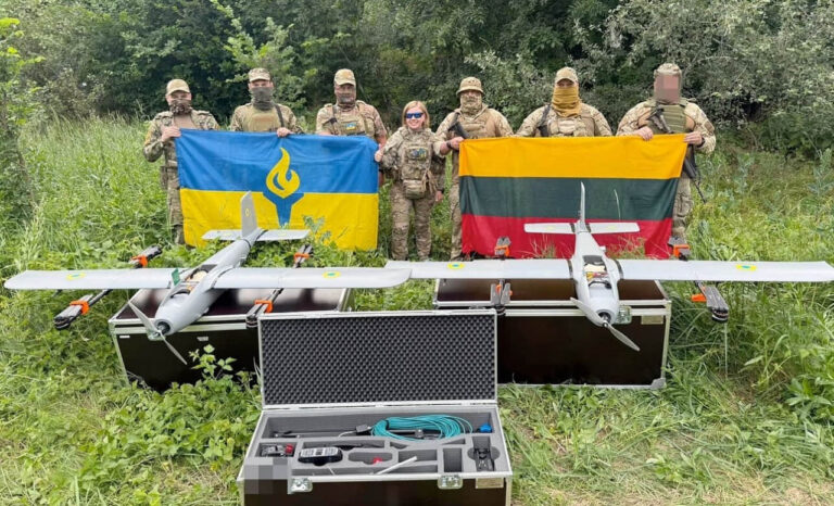 立陶宛的 Radarom！竞选活动为乌克兰武装部队购买了 2,500 多架无人机