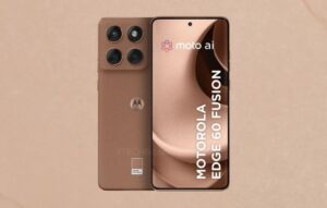 摩托罗拉 Edge 60 Fusion 即将发布 搭载2025年流行色摩卡慕斯