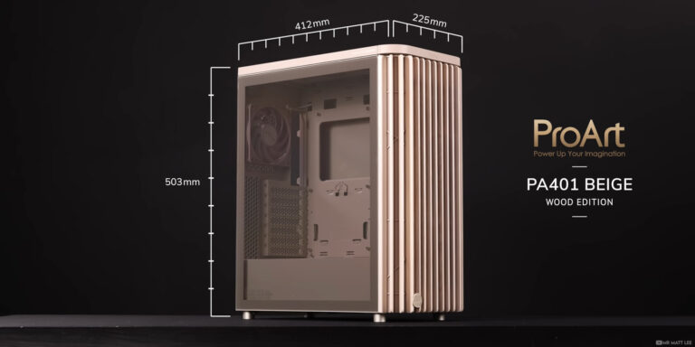 华硕推出ProArt PA401燕麦色限定机箱
