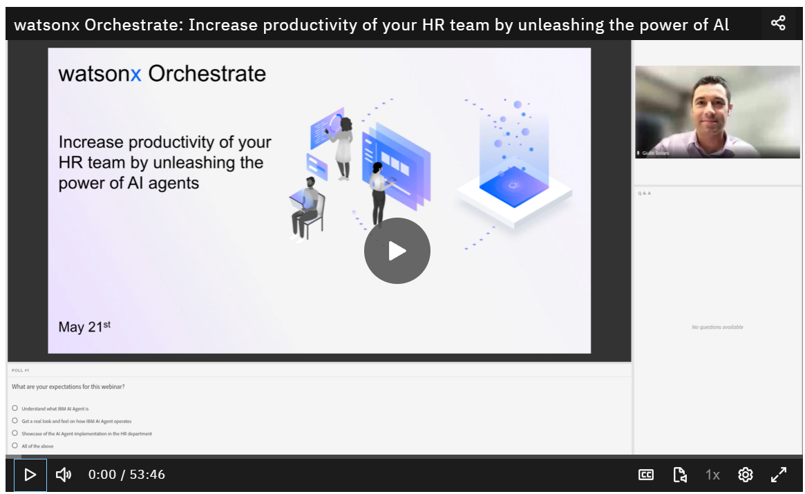 watsonx Orchestrate：通过释放 Al 的力量来提高 HR 团队的工作效率