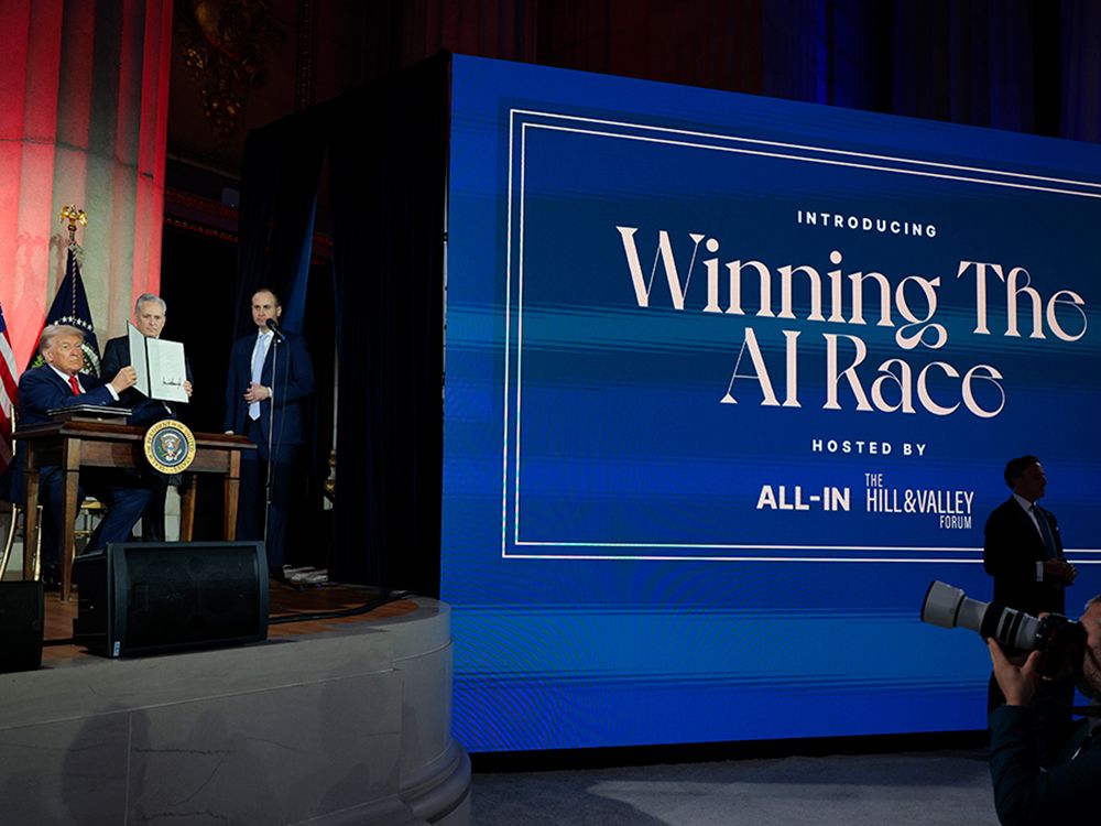 特朗普的人工智能行动计划是“硅谷混战”：但这对加拿大意味着什么？