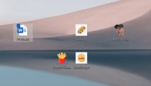 我将 PC 的回收站图标更改为咀嚼自拍照，以获得即时乐趣