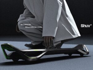 Shuv e-Skateboard 概念是传统与先进创新相结合的结合