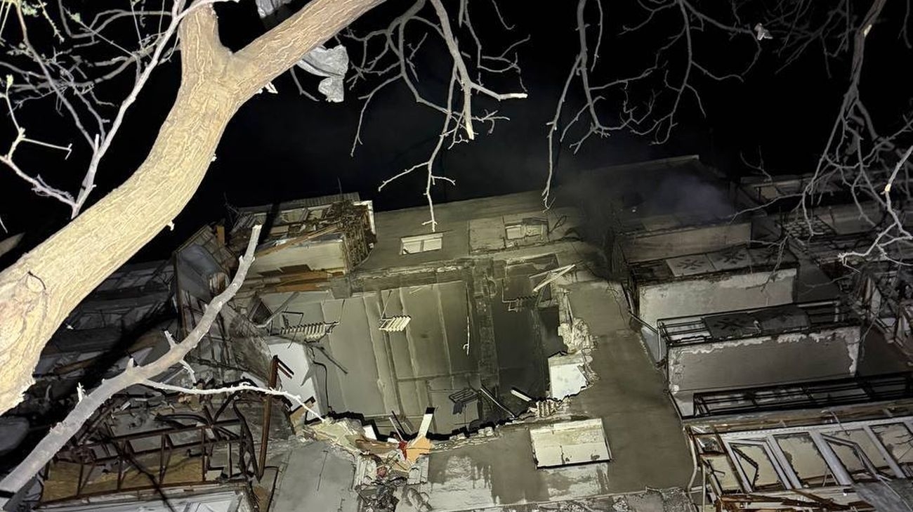 俄罗斯无人机袭击敖德萨时男子丧生