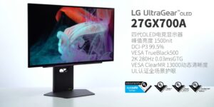 LG 首款四代 OLED 显示器 27GX700A 来袭，1440p 280Hz