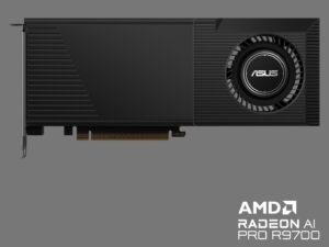 华硕首款鼓风散热显卡Turbo Radeon AI PRO R9700上线