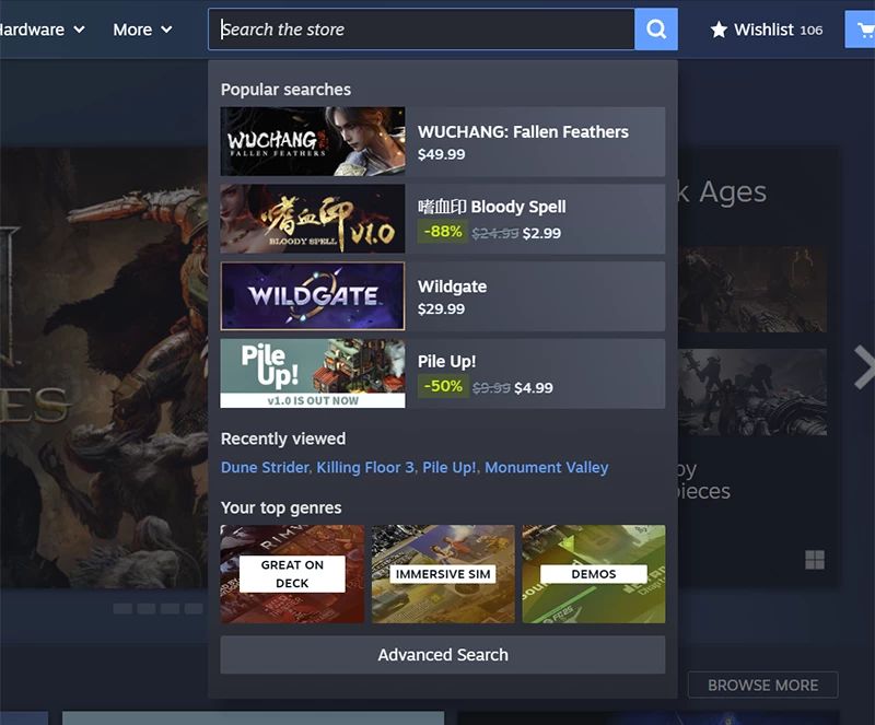 Valve 升级 Steam 平台 新菜单提升用户体验